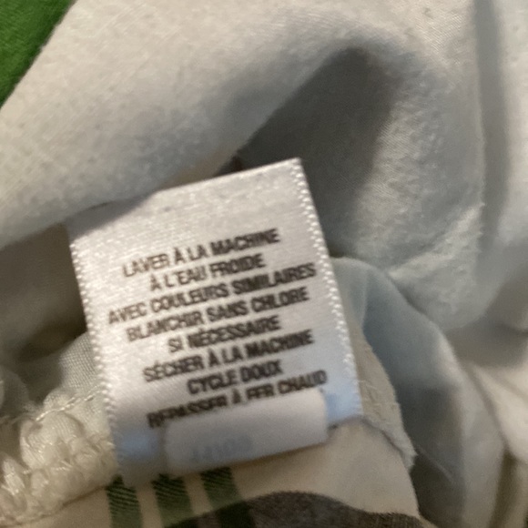 Aeropostale cream and brown plaid shorts 33 inch waist - Picture 5 of 6